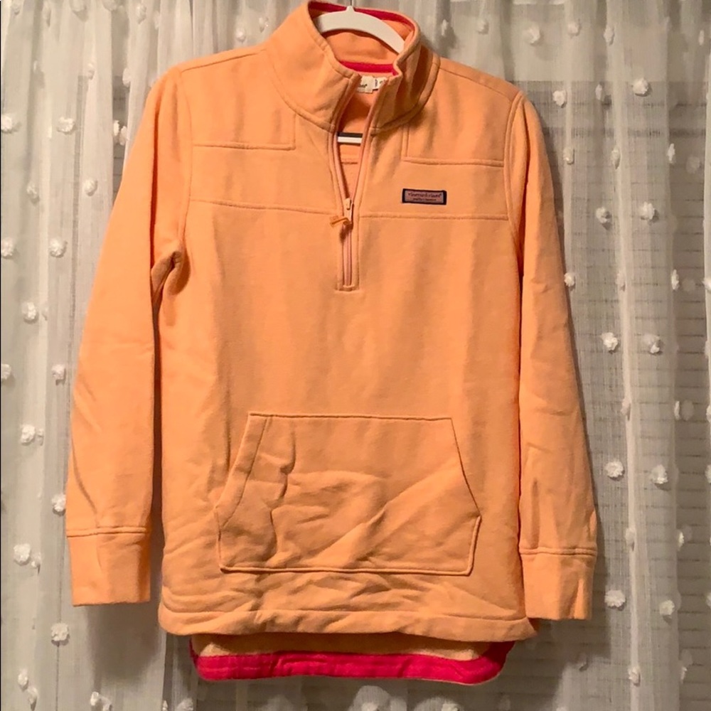 Vineyard vines orange shep shirt